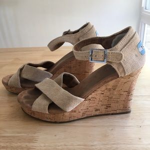 Toms Wedge Sandals
