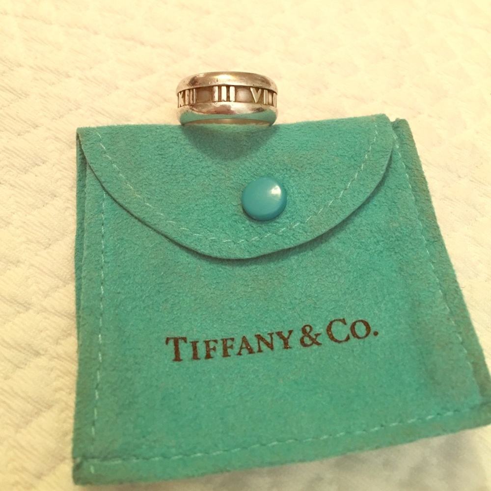 Tiffany Atlas Collection Ring Authentic