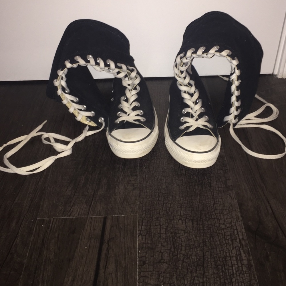 Knee high all star converse