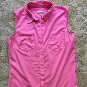 Bright Bubblegum Pink Top