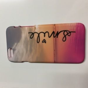 Sunset theme IPhone 6s plastic phone case