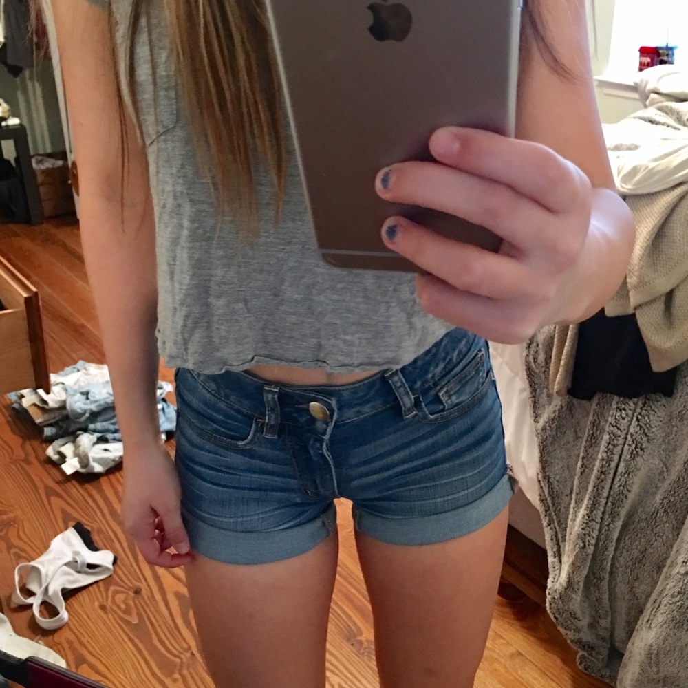 AE high waisted shorts