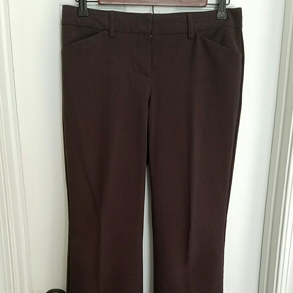 Express Editor Pant Size 2 Brown - image 1