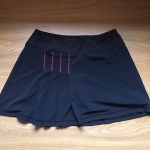 Athleta Black Tennis Sport Skort/Skirt