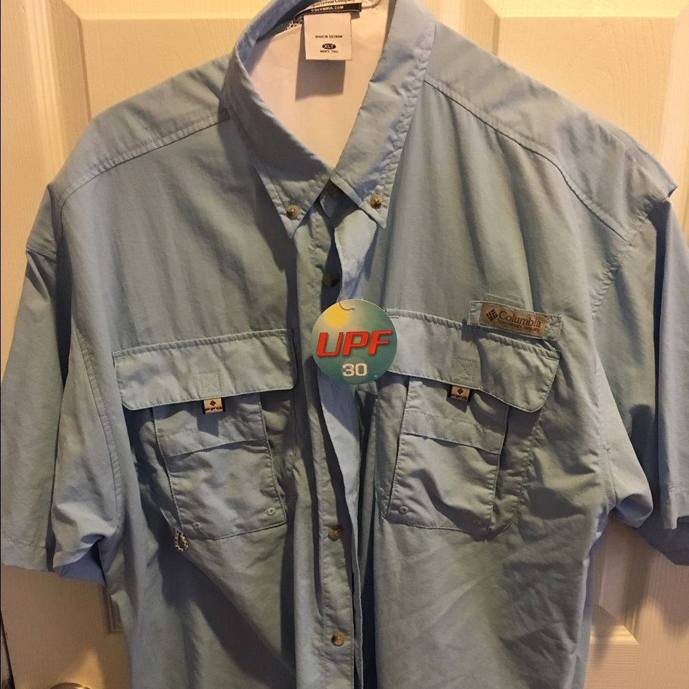 Columbia fishing shirt