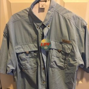 Columbia fishing shirt