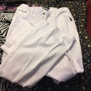 White silver suki jeans bootcut 34x32