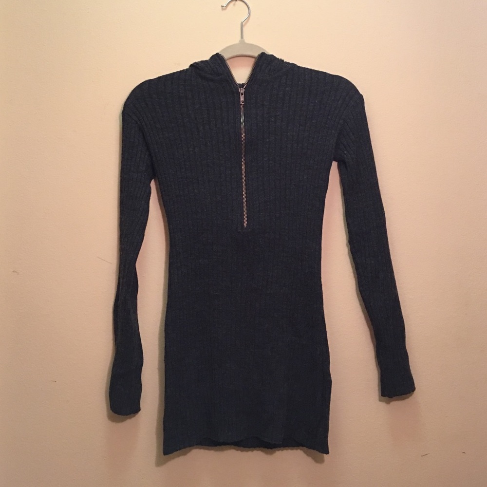 Free People Gray Sweater