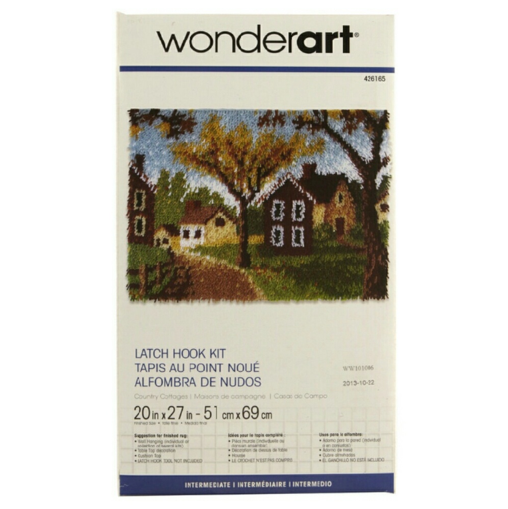 Country Cottages Rug - Picture 2 of 2