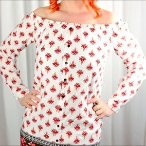 Dresses - Off the Shoulder Boho Dress Dresses - Off the Shoulder Boho Dress