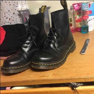 All Black Dr. Martens