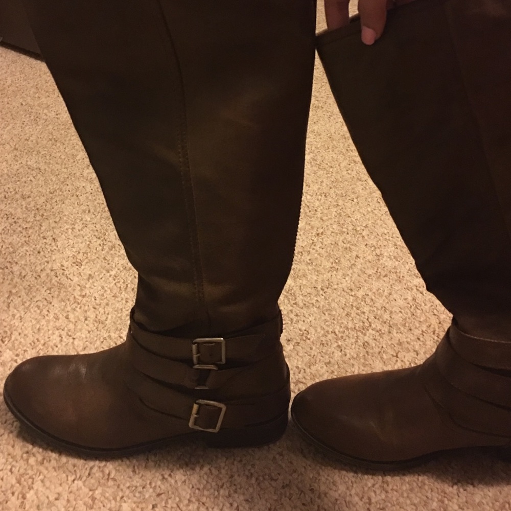 Steve Madden riding boots!