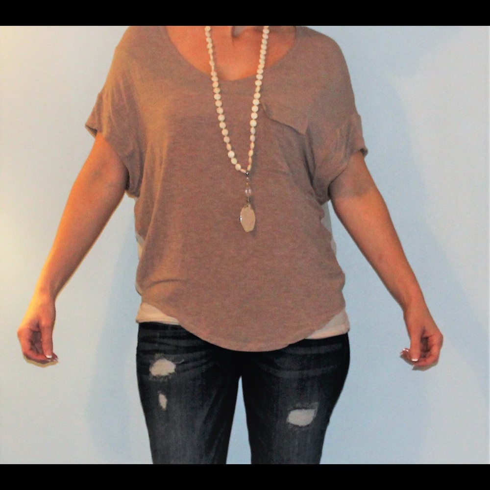 9 Double 0 Two by Naked Zebra relax for blouse