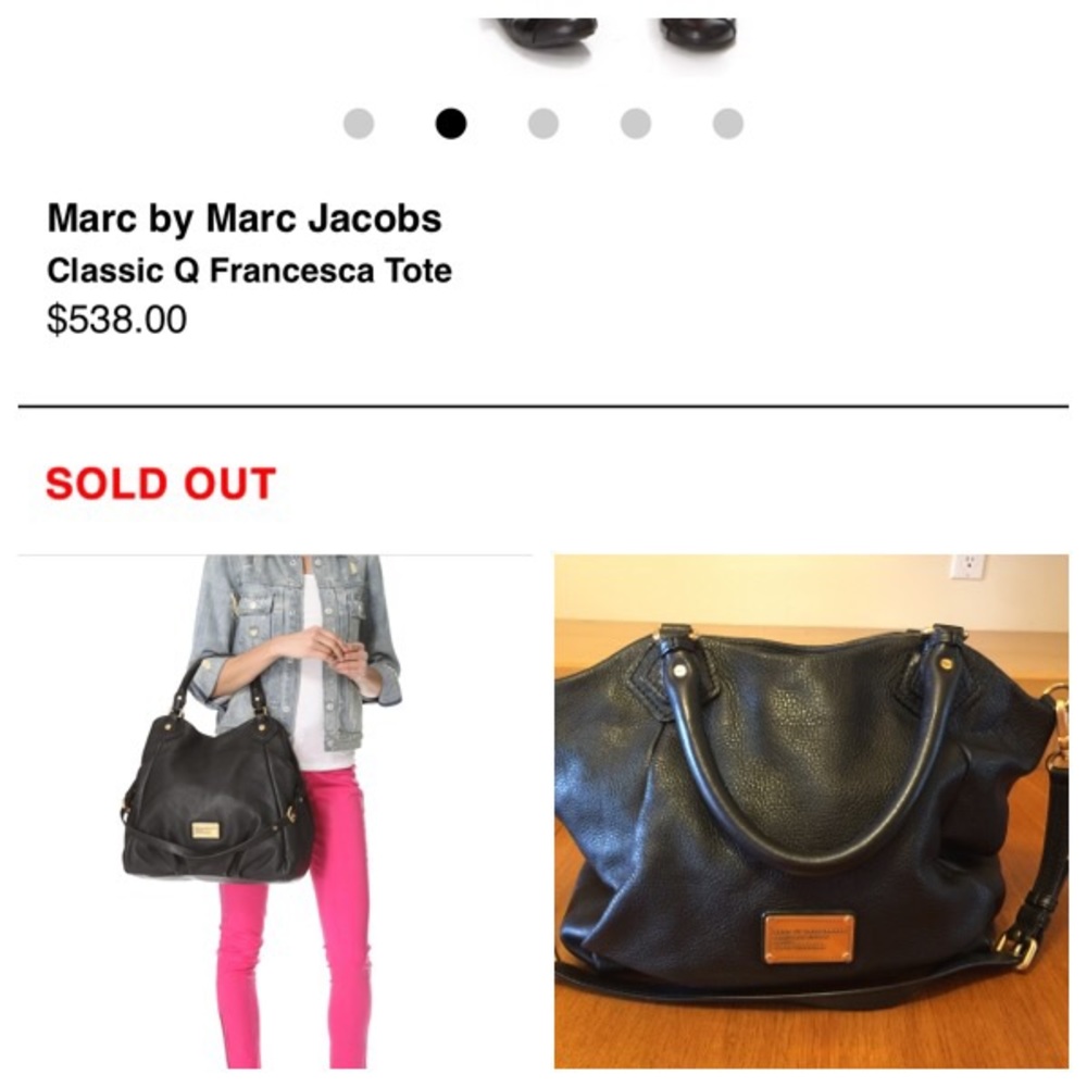 Marc by Marc Jacobs Classic Q Francesca