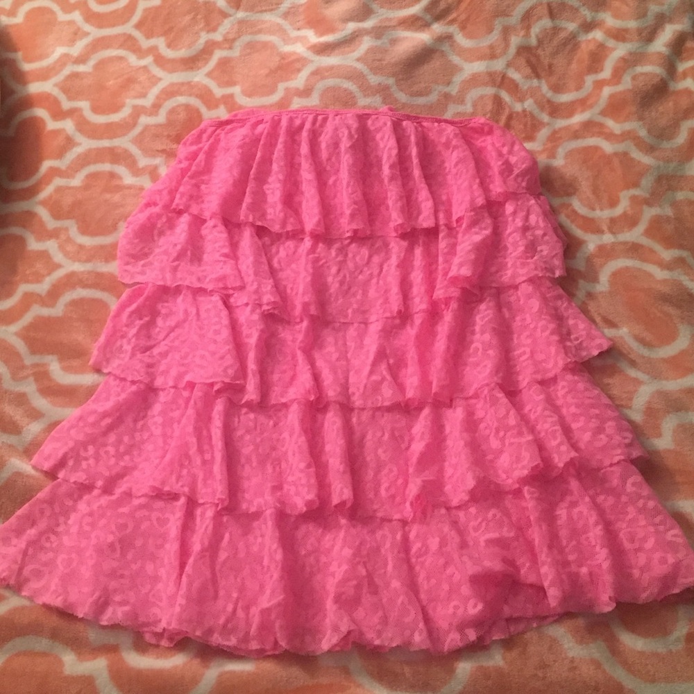 VS ruffle bikini cover-up