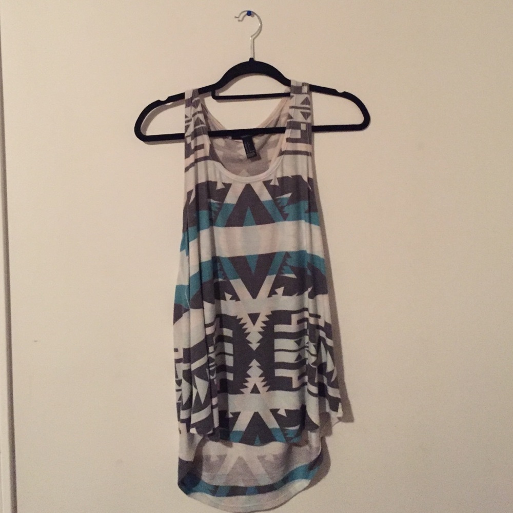Geometric Racerback Tank
