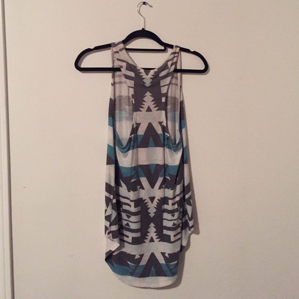 Geometric Racerback Tank - Picture 2 of 2
