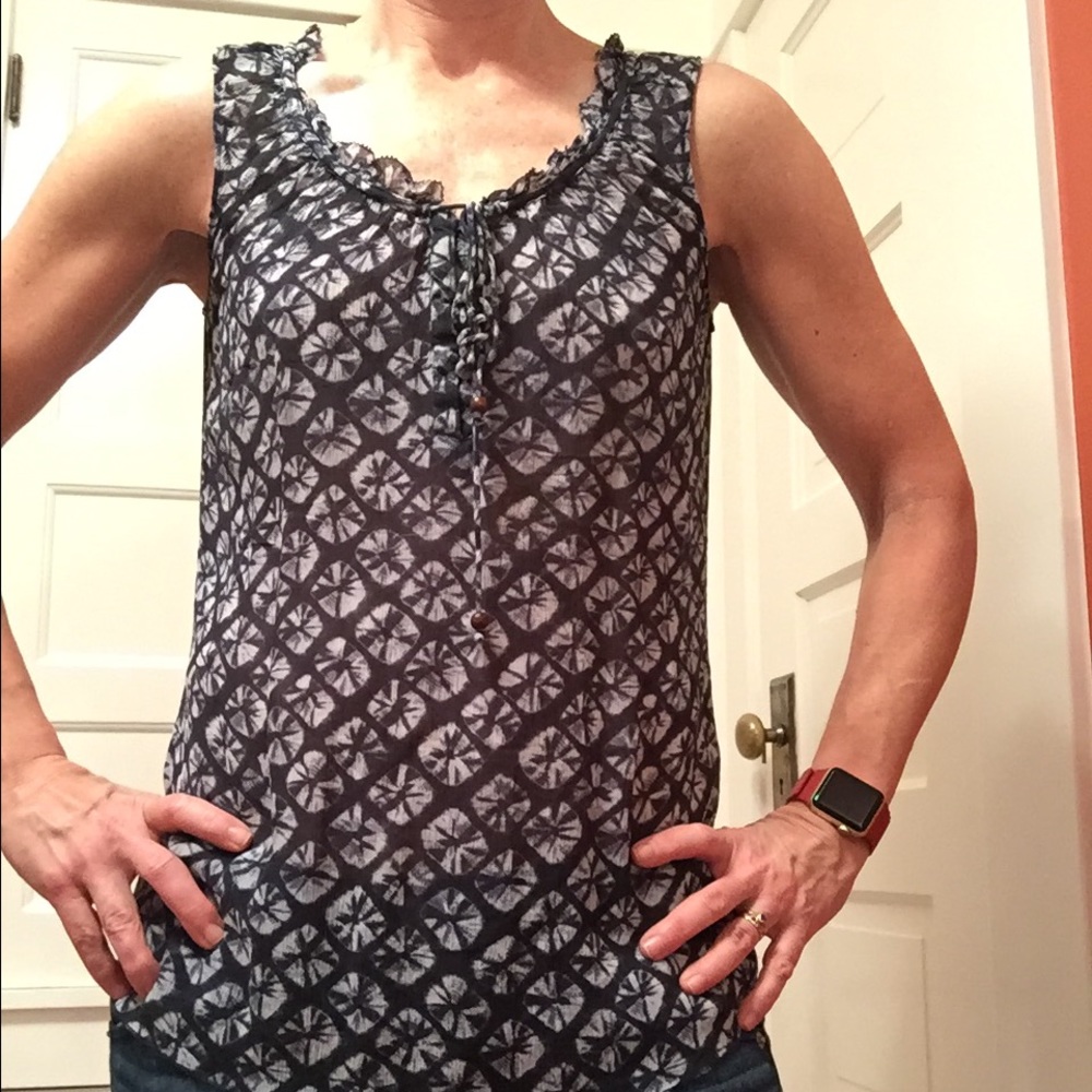 Michael Kors name and white tank