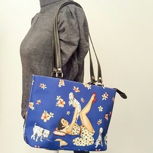 Marc Chantal Pin Up Girl Purse