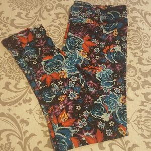 LuLaRoe TC Floral Leggings