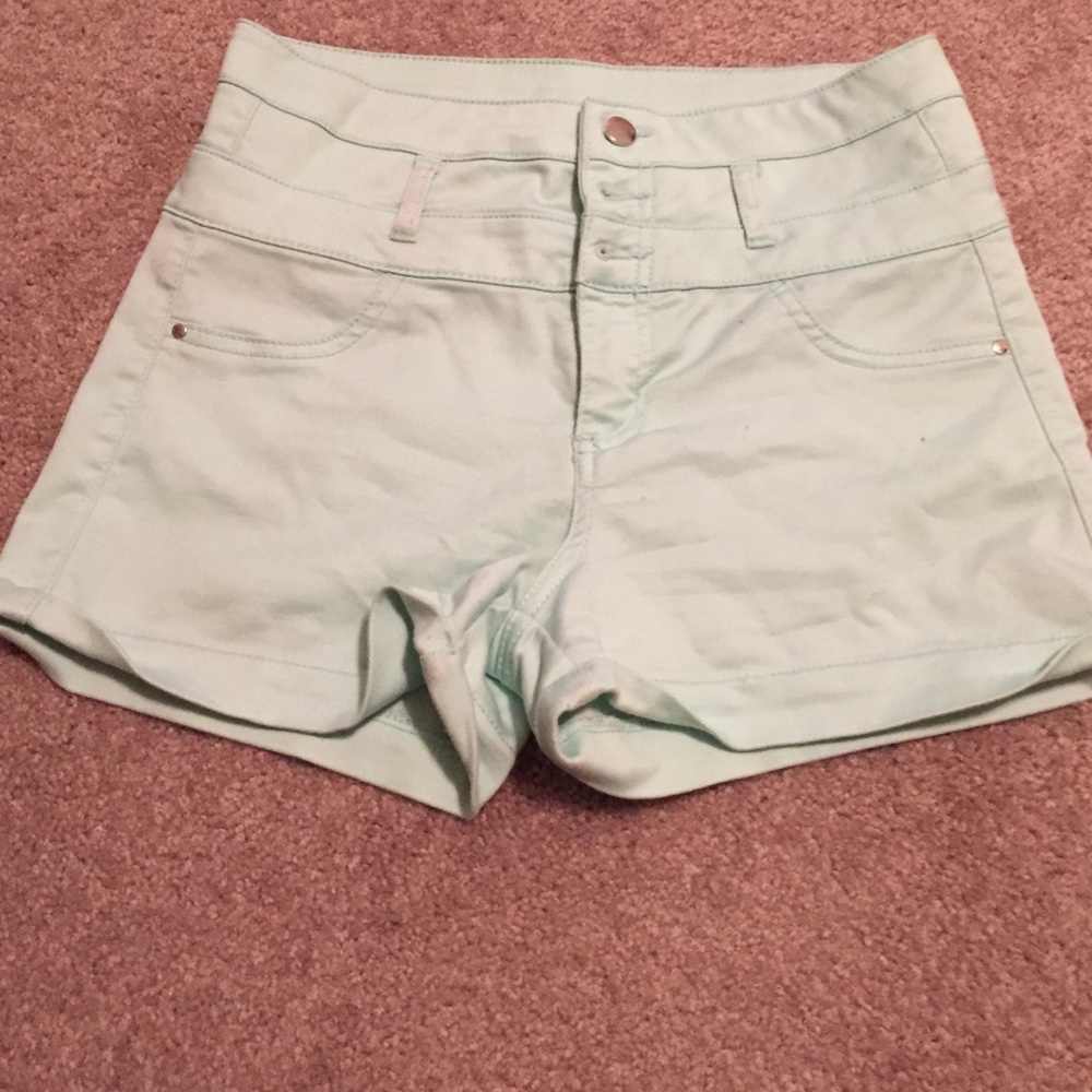 High waisted shorts