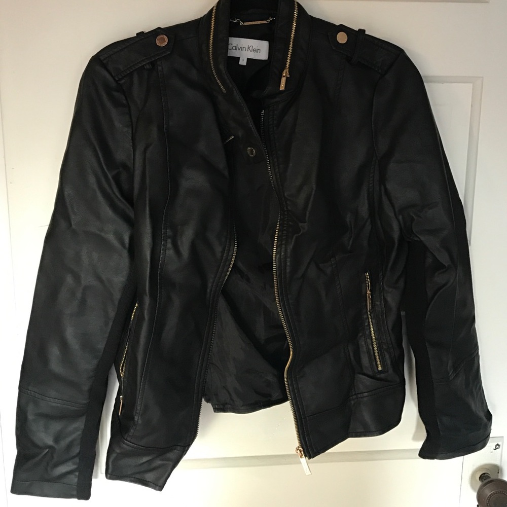 Calvin Klein Leather Jacket