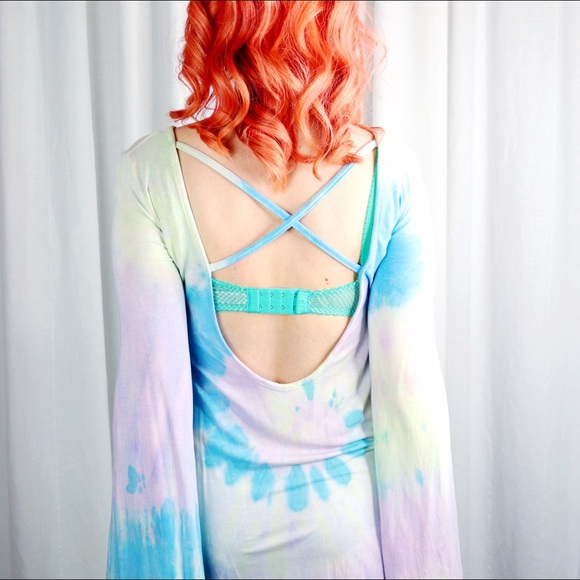 gypsy Warrior Dresses - Pastel Tie-dye dress. gypsy Warrior Dresses - Pastel Tie-dye dress.