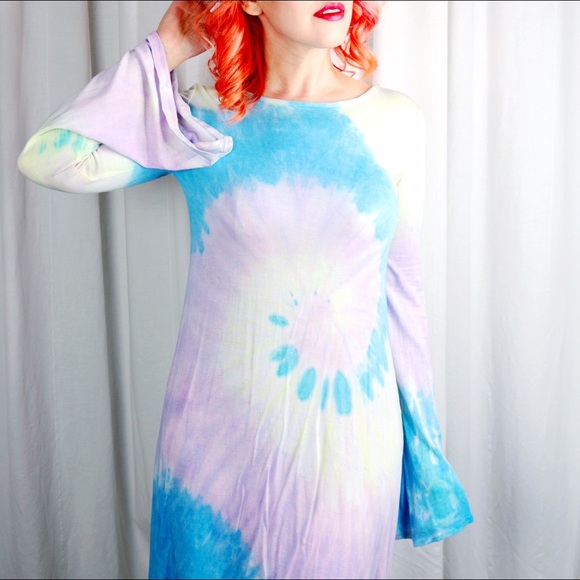 gypsy Warrior Dresses - Pastel Tie-dye dress. gypsy Warrior Dresses - Pastel Tie-dye dress.