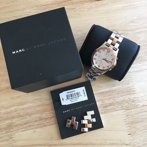 Marc by Marc Jacobs Rose Gold & Silver Watch