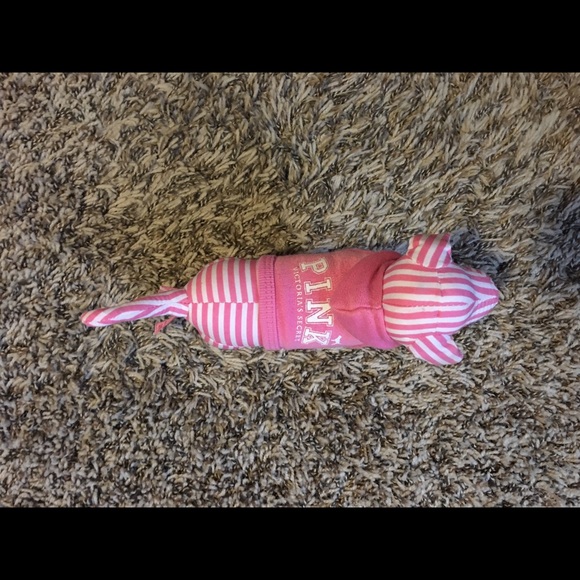 Pink and white stripe PINK dog - Picture 2 of 2