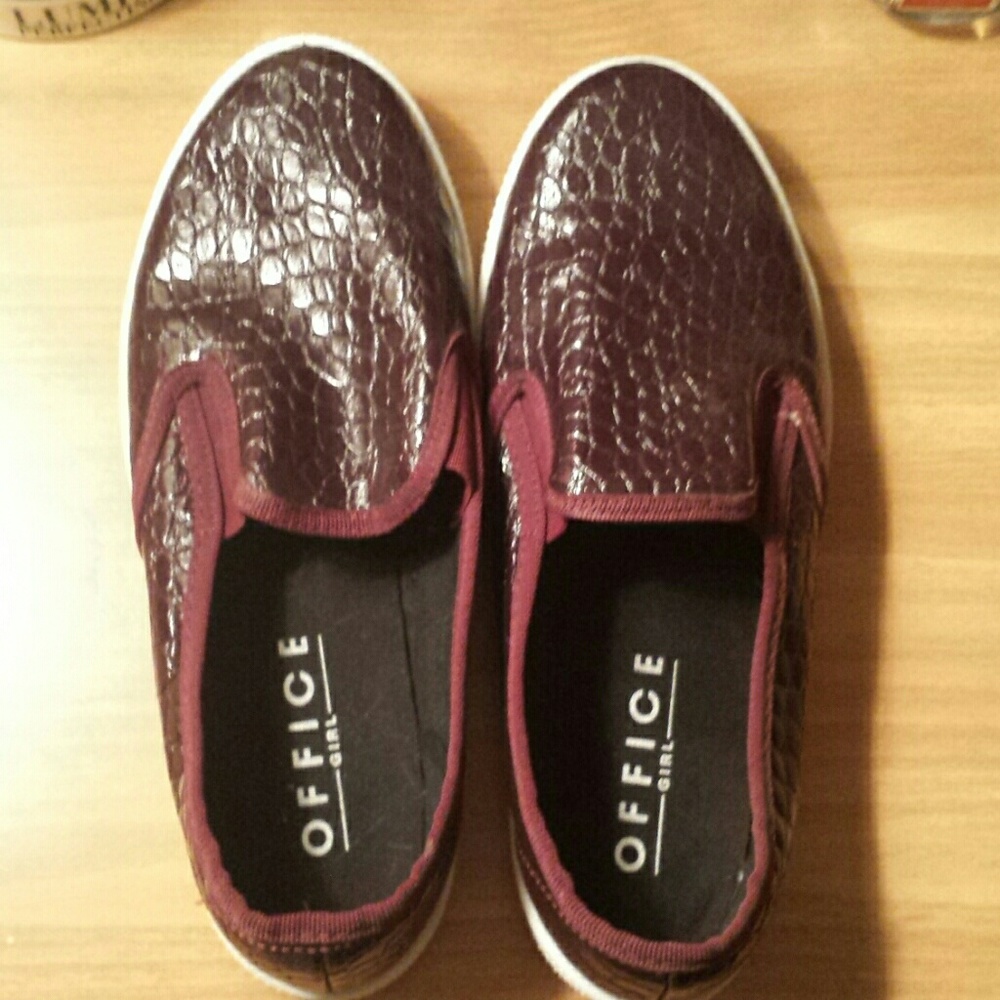 Topshop slip ons
