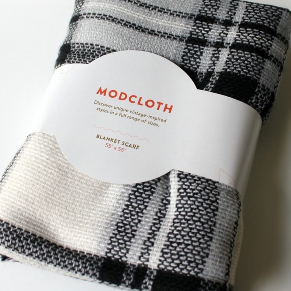 Accessories - Brand New Modcloth plaid blanket scarf Accessories - Brand New Modcloth plaid blanket scarf