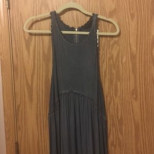 POL midi babydoll dress