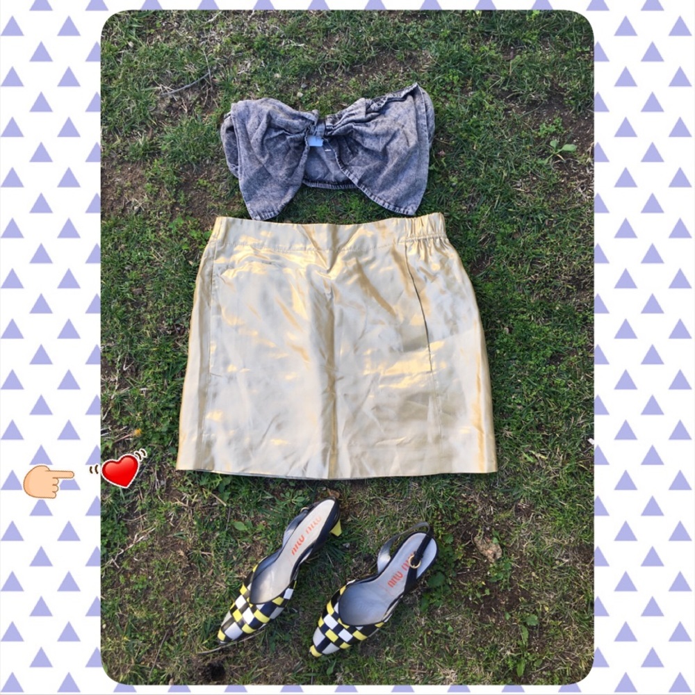 Girl's Charcoal Chambray Bow Bustier