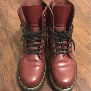 DR MARTENS RED!