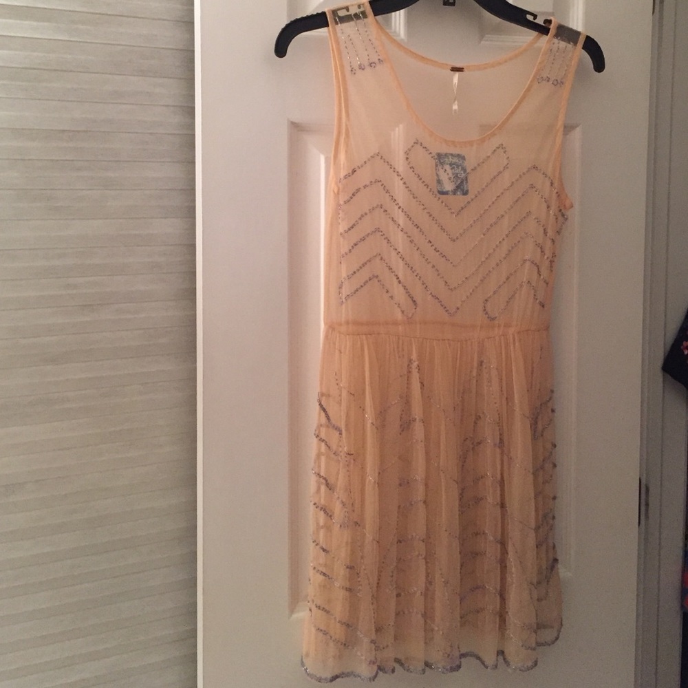 Free people beaded slip