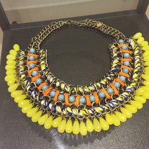 Zara tribal statement necklace
