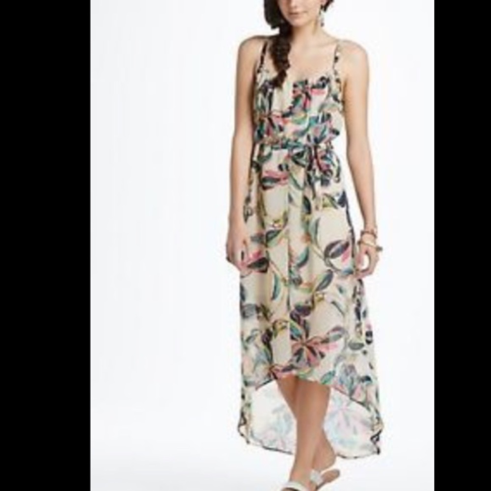 ✨ Anthropologie High/Low Floral Dress ✨