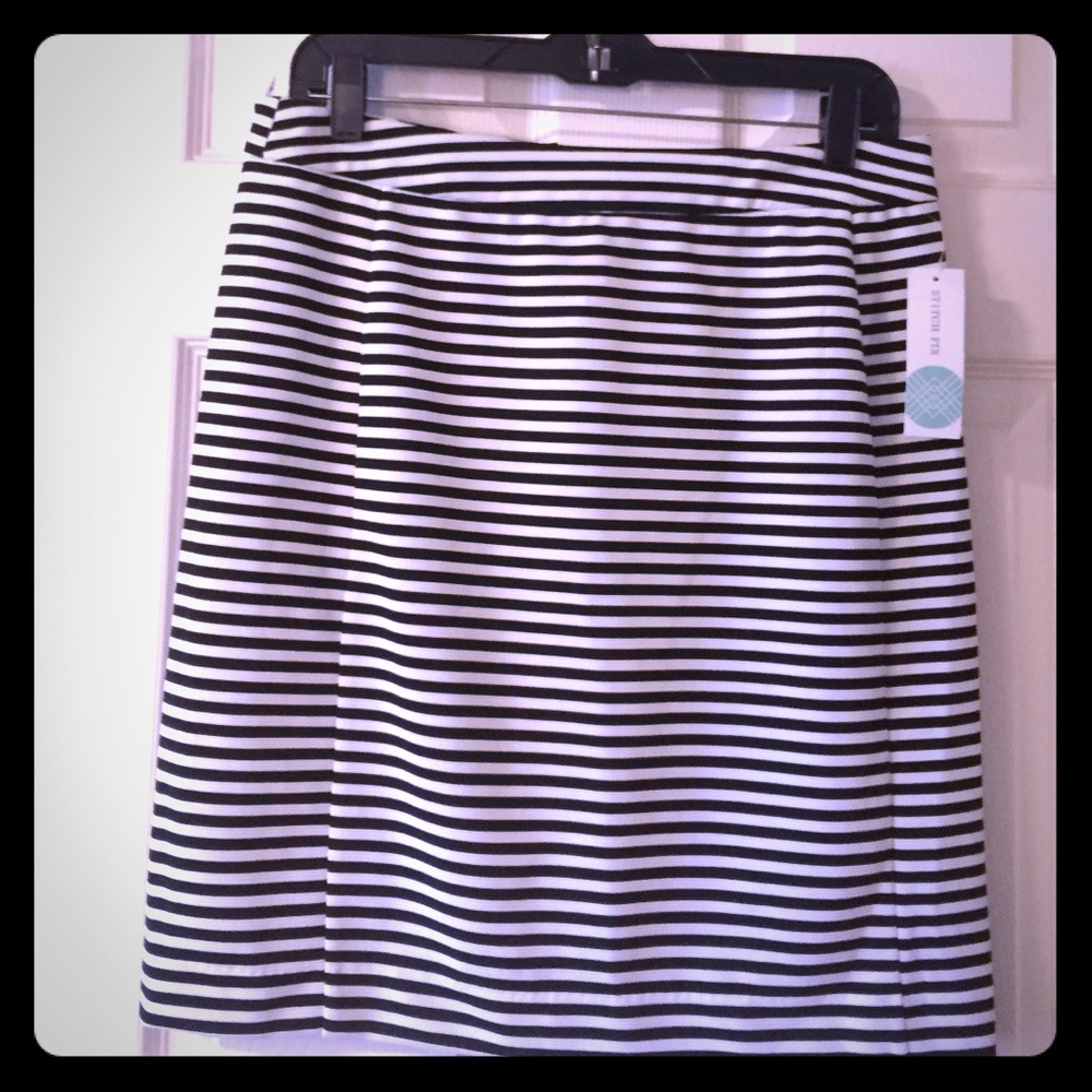 NWT- Walt Striped Skirt