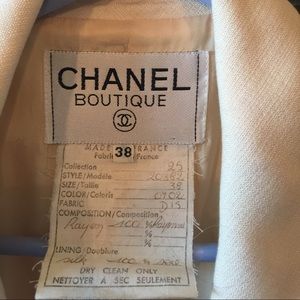 Authentic Chanel vintage suit