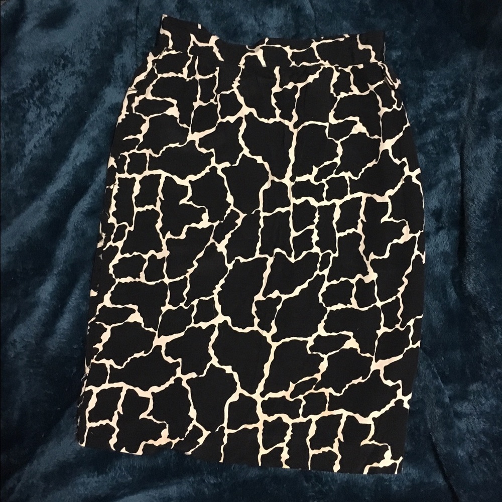 Aport cow print skirt