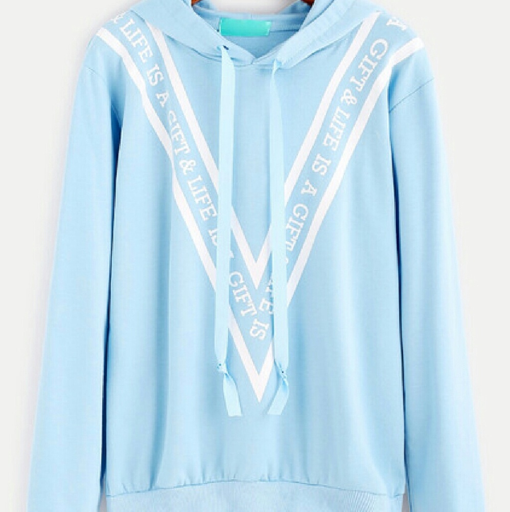 Blue Hoodie