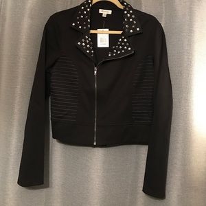 Stud black jacket
