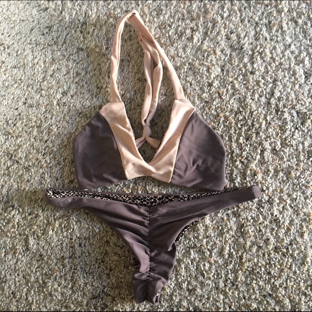❌SOLD❌ Acacia Swimwear set in Fig