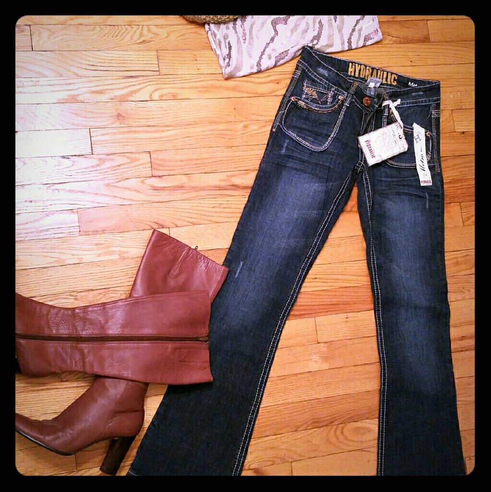 New Hydraulic Metro boot cut jeans