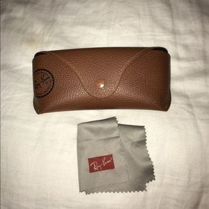 Authentic ray ban case