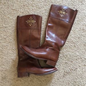 PERFECT CONDITION ✨ Tory Burch Brown Riding Boot