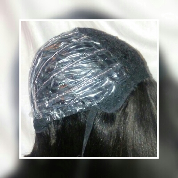 100% human hair bob wig jet black razor cut - Picture 4 of 6