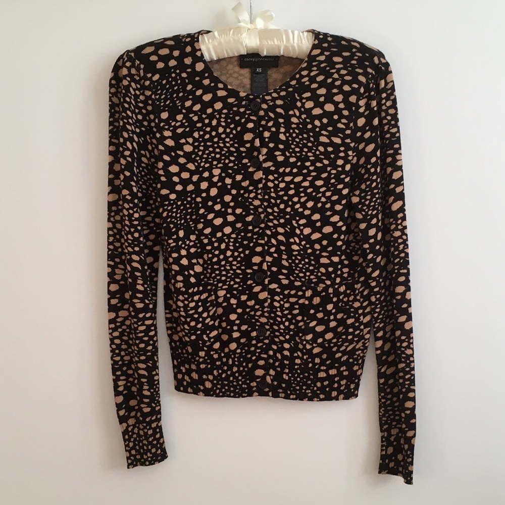 Anthropologie Animal Print Sweater