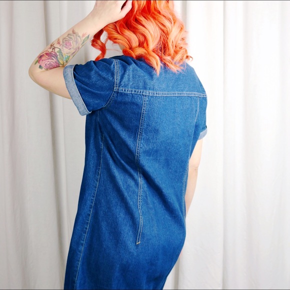 Dresses - HALF OFF SALE | Denim Button Front Dress Dresses - HALF OFF SALE | Denim Button Front Dress